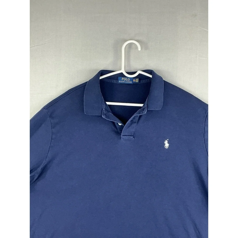 Polo Ralph Lauren Polo Shirt Mens XXL Navy Classic Pony